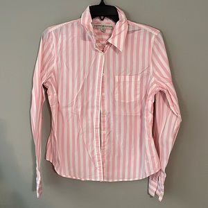 Tommy Hilfiger size M pink striped button down